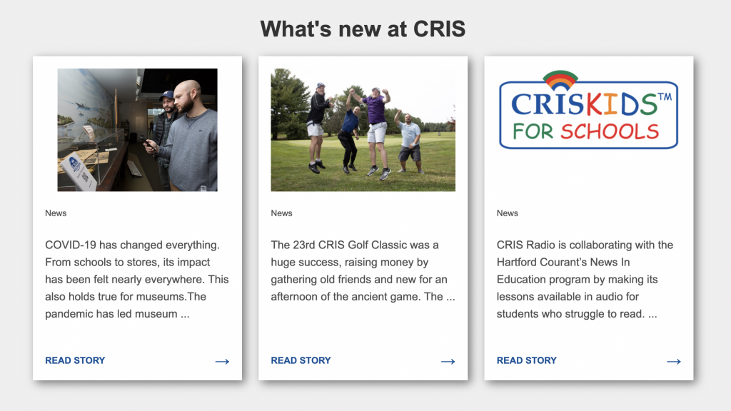 CRISAccess news